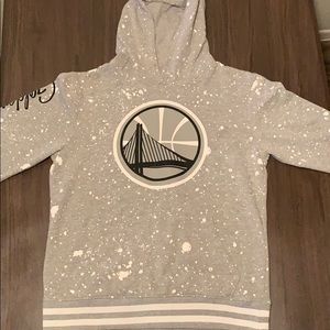 Golden State Warrior Grey Hoodie